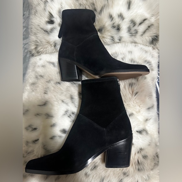 27 Edit BERKLEY2 Leather Upper Sock Booties - Picture 4 of 8